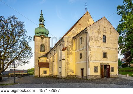 Holy Trinity Church In Jiretin Pod Jedlovou, Czech Republic