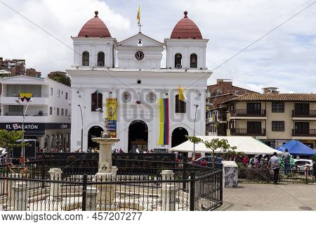 El Santuario, Antioquia - Colombia - June 26, 2022. Founded On May 11, 1765 By Captain Antonio Gómez