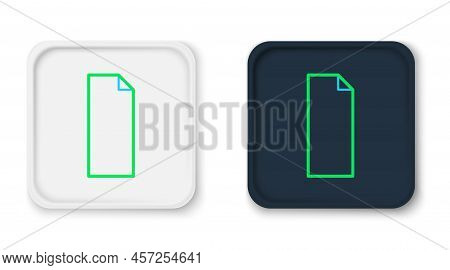 Line Grip Tape On A Skateboard Icon Isolated On White Background. Colorful Outline Concept. Vector