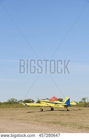 Dec 28, 2021, Entre Rios, Argentina: Air Tractor At-502 Lv-jut, Agricultural And Fire Bombing Aircra