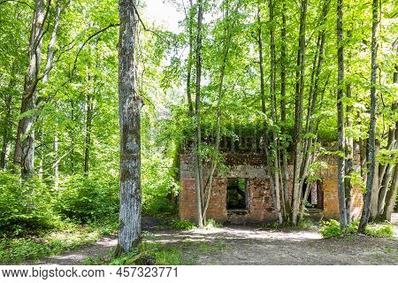 Hermann Gorings House In Wolfs Lair. Former War Headquarters Of Adolf Hitler In Poland