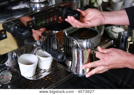การทำกาแฟ