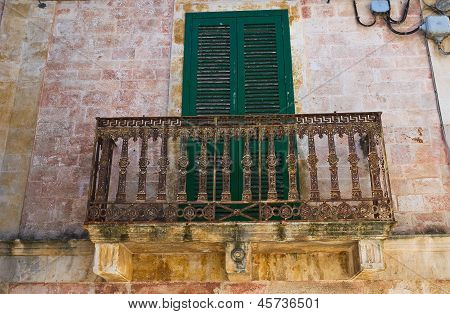 Palazzo Greco. Ceglie Messapica. Puglia. Italia.