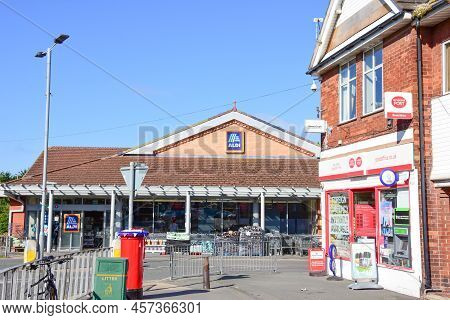 Prestatyn, Uk. Jun 22, 2022. Meliden Road Has A Mixture Of Residential And Commercial Properties. Th
