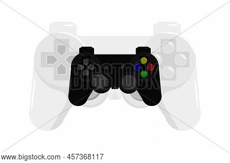 Vector Joystick Game Controller. Gamepad Vector Illustration. Video Game Stick Illustration