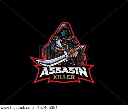 Assassin Mascot Logo Design