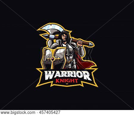 Warrior Mascot Logo Design