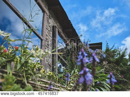 Picturesque Rustic Cabin House In The Town Of Galipan, Caracas - Venezuela. Eco House Concept.