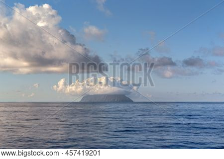 Madeira Archipelago, Portugal - August 26? 2021: This Is A View From The Atlantic Ocean To The Deser