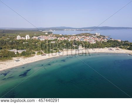 Aerial View Of South Beach Of Town Of Kiten, Bulgaria