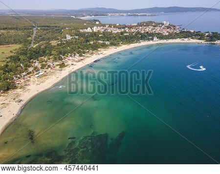 Aerial View Of South Beach Of Town Of Kiten, Bulgaria