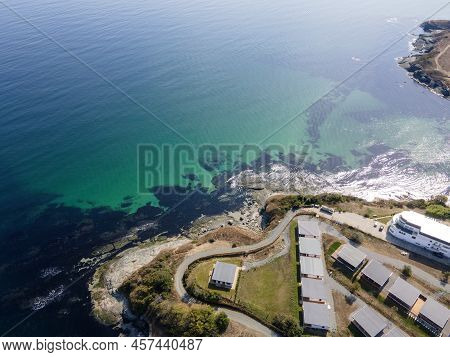 Aerial View Of South Beach Of Town Of Kiten, Bulgaria