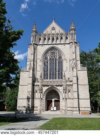 Princeton, Nj - June 19 2022:  Academic Building On The Campus Of Princeton University