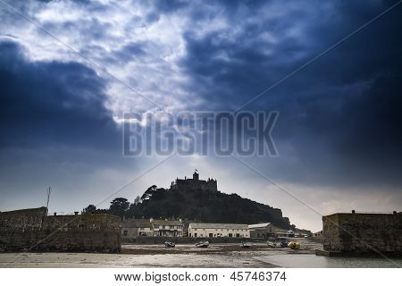 Port de Mont St Michael Marazion paysage