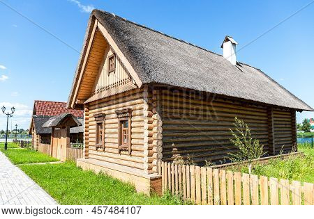 Samara, Russia - June 25, 2022: Ethnocultural Complex 