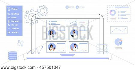 Hris Human Resources Information System Acronym Hr Web Business Office Innovative Interface Concept 