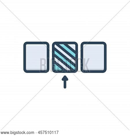 Color Illustration Icon For Grey Drab Dusty Grizzle Shade Pattern Shape