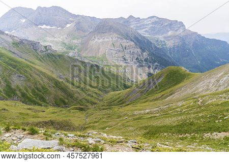 Views Of The Mountains Going Up To 