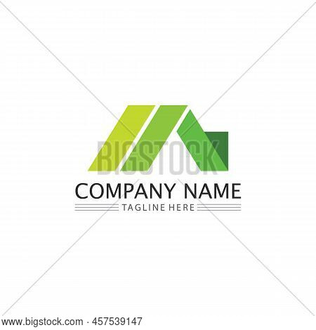 Building Home Logo, House Logo, Architecture, Icon, Residence And City, Town, Design And Window, Est