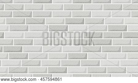 Seamless White Brick Wall