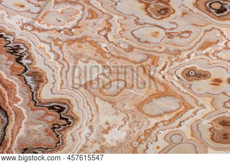 Onice Black Texture In Stylish Tone For Design. Slab Photo.