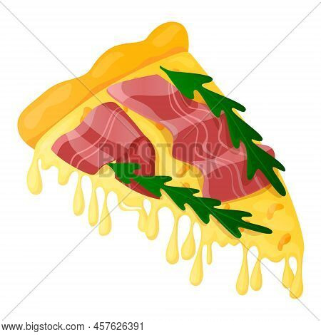 Image With A Triangular Slice Of Pizza Valtellina