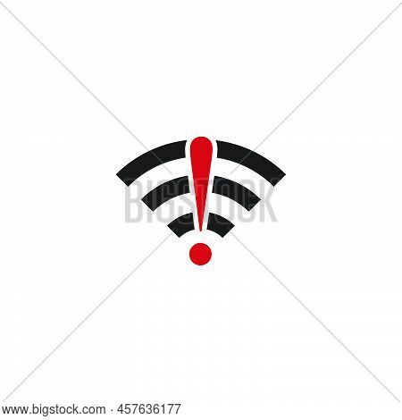 Signal Disconected, Signal Cut Off Icon Template