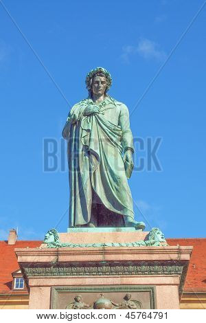 Schiller statue, Stuttgart