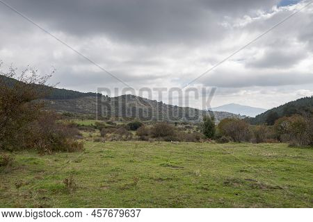 Views Of The Hueco De San Blas, A Very Popular Place For Hikers Located In The Municipality Of Manza