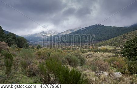 Views Of The Hueco De San Blas, A Very Popular Place For Hikers Located In The Municipality Of Manza