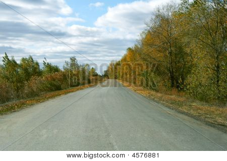 Paesaggio con strada