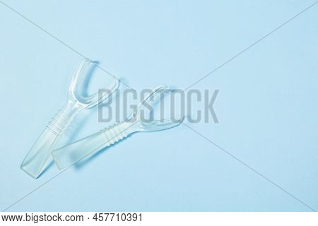 Set Of Several Retractor Dental Lip Retractor Access To The Oral Cavity. Wide Mouth Opening For A De