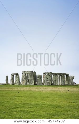 Stonehenge stojących kamieni Wiltshire w Anglii