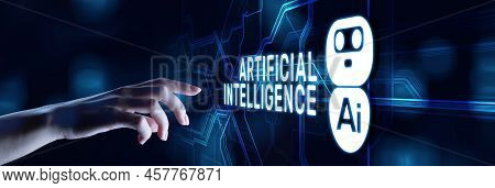 Artificial Intelligence Ai Neural Network Deep Machine Learning Concept
