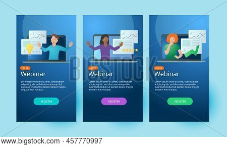 Webinar Social Media Story Template Design Layout