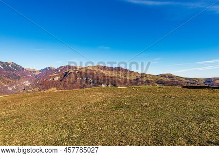 Lessini Mountains (monti Lessini), Carega Mountain (monte Carega), View From The Lessinia Plateau (a