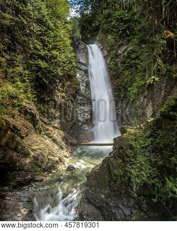 Cascade Falls Near Mission In British Columbia Canada