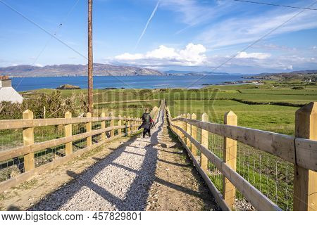 The New Path To The Great Pollet Sea Arch, Fanad Peninsula, County Donegal, Ireland