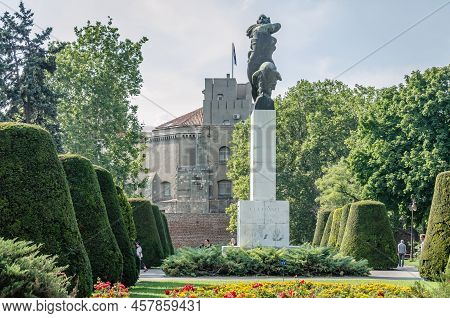 The Old Fortress On Kalemegdan In The Capital Of Serbia, Belgrade.