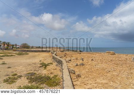 Coastline In Murdeira On Sal Island , Cape Verde