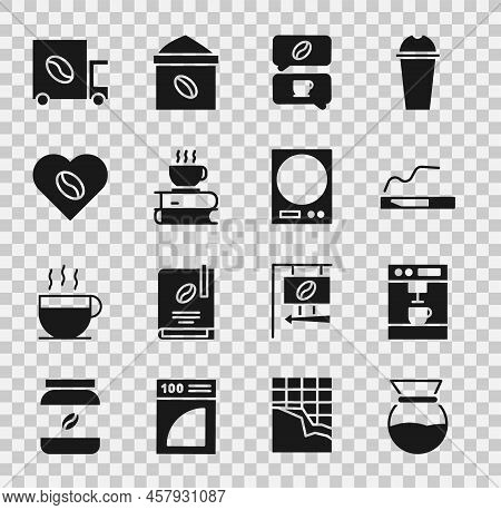 Set Pour Over Coffee Maker, Coffee Machine, Cigarette, And Conversation, Cup Book, Lovers, Street Tr