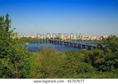 Panorama Of Kiev, Ukraine