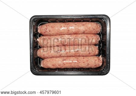 Pork Kupaty From Chopped Meat.pork Sausages Made From Natural Meat.fresh Pork Kupaty.