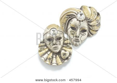 Obličej maska ornamenty