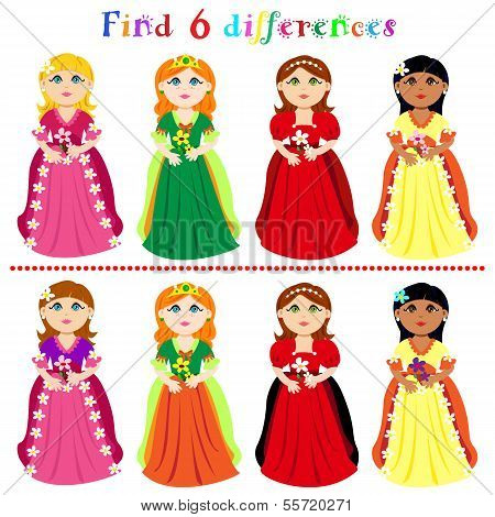 Difference Game With Princesses