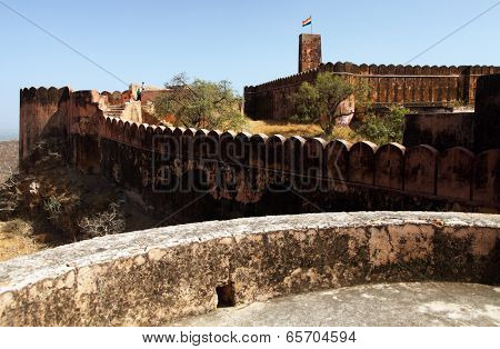 Jaigarh Fort in Jaipur, Rajasthan, India