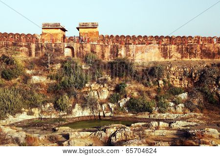 Jaigarh Fort in Jaipur, Rajasthan, India