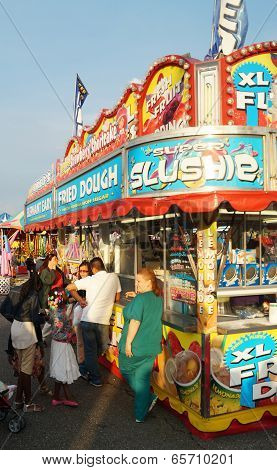 Food Stall at Summer Carnival