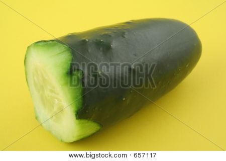 Okurka profil na žluté