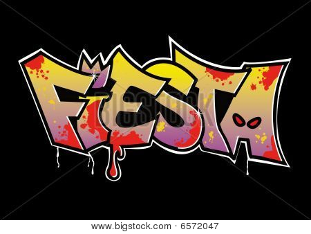 Graffiti Fiesta Fertig